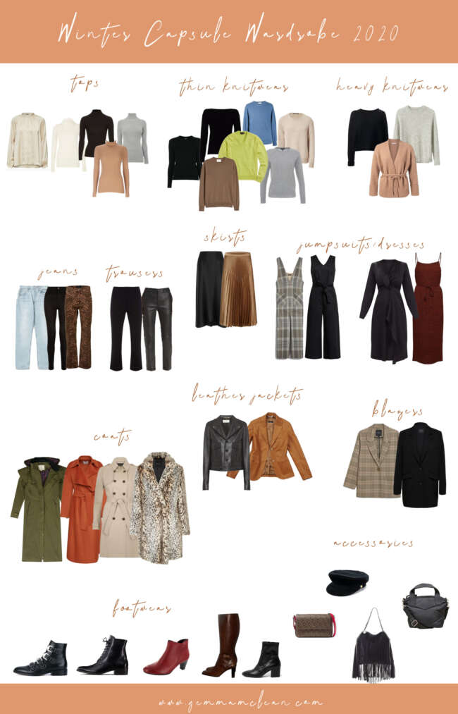 Winter Capsule Wardrobe 2020 Gemma Mclean